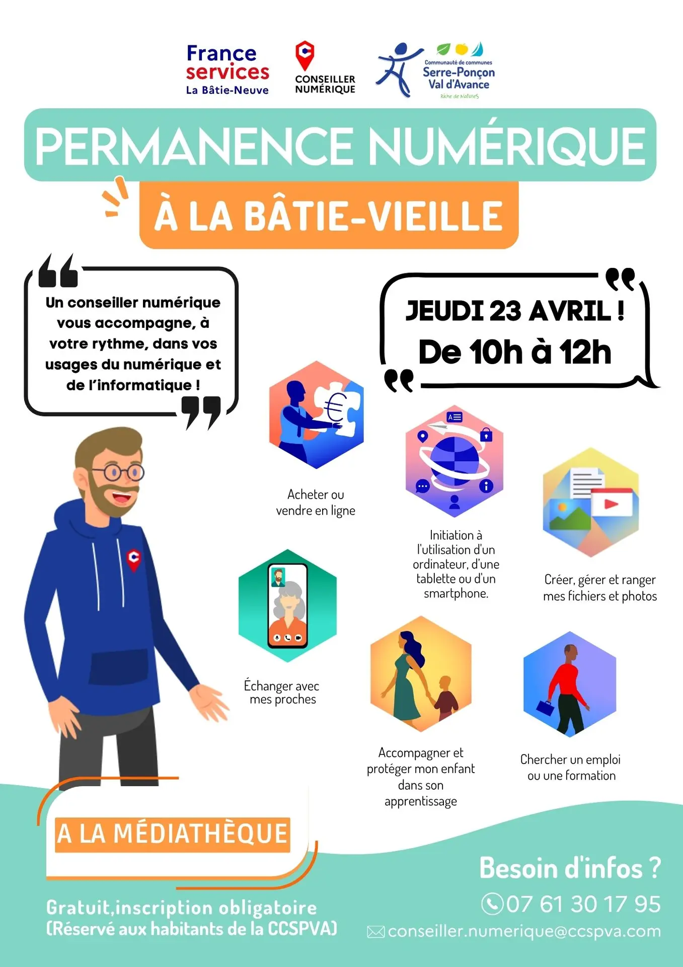 Permanence numérique à la Bâtie-Vieille