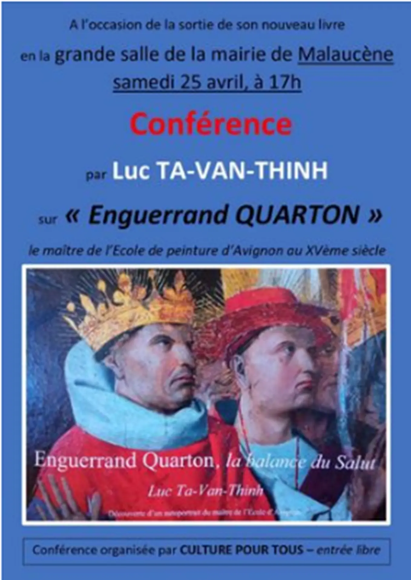 Conférence par Luc Ta-Van-Thinh