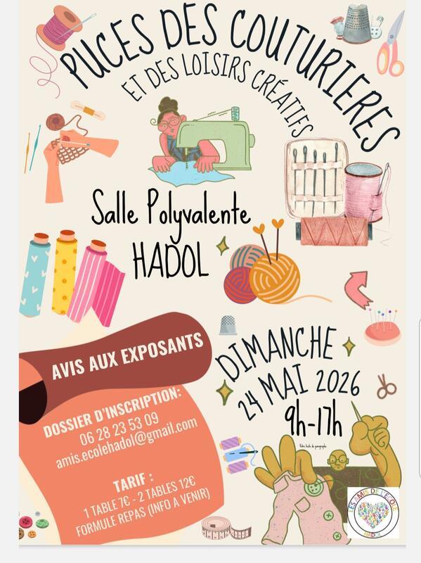 Puces des couturières et des arts créatifs