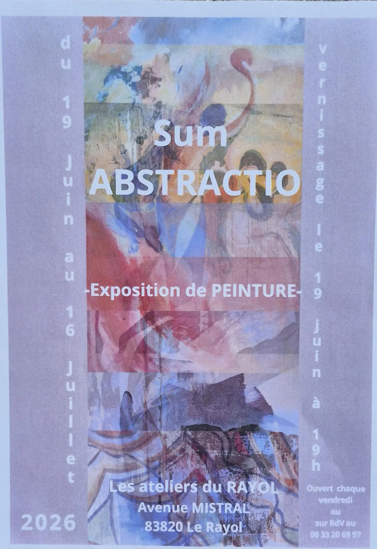 Exposition de Peinture "Sum ABSTRACTIO"