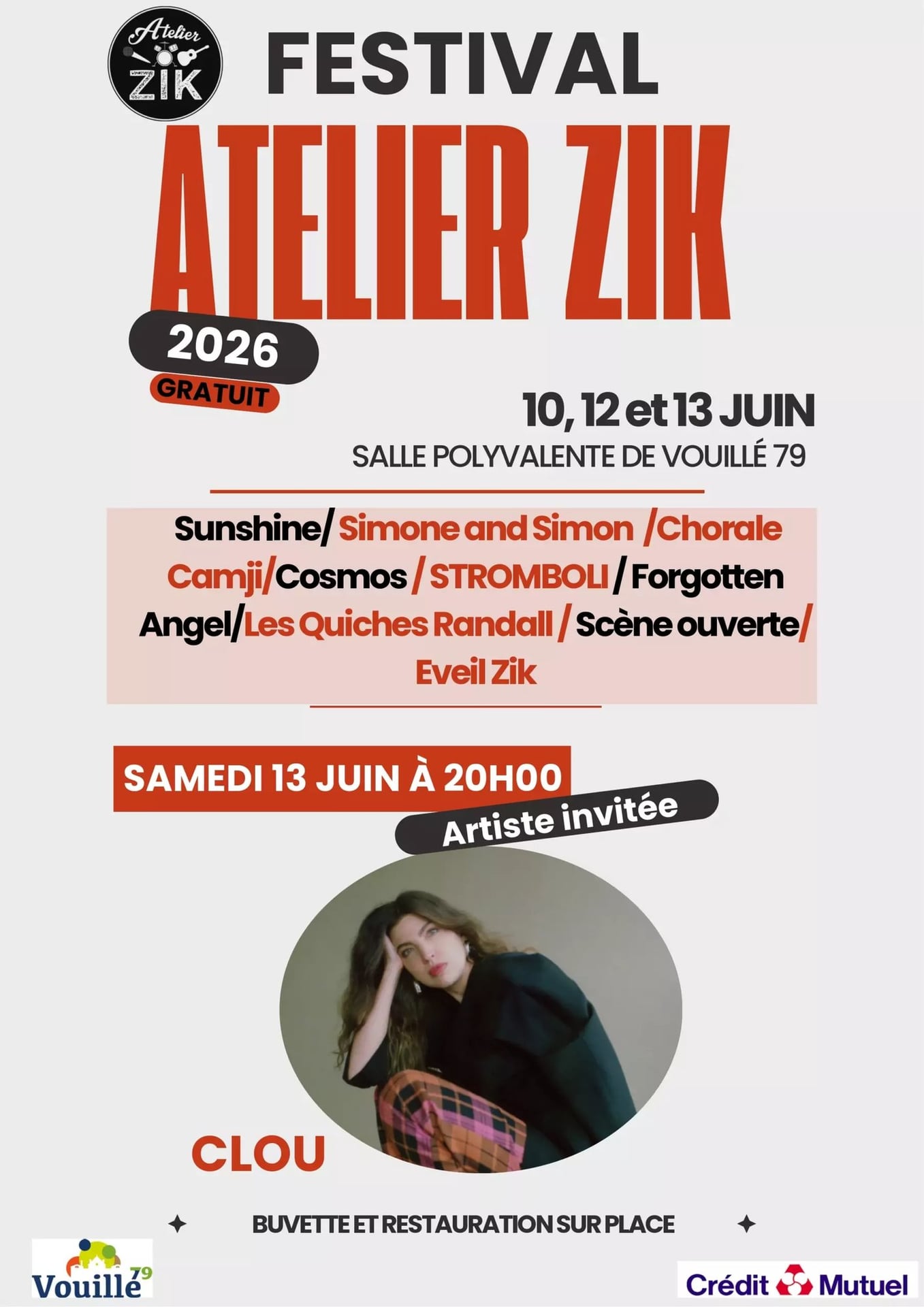 Festival Atelier Zik à Vouillé
