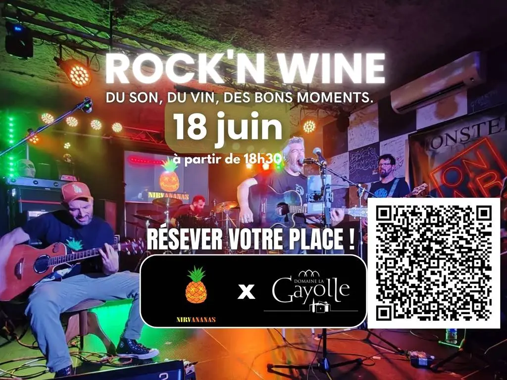 Concert et degustation de vin : Rock'n wine