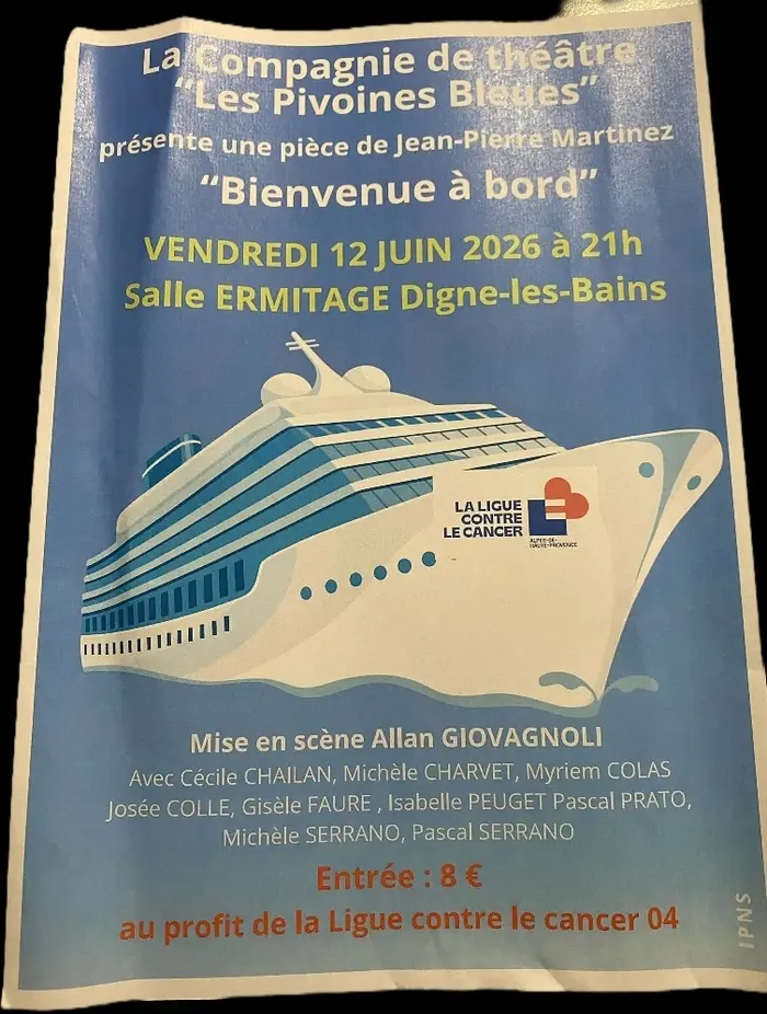 Théâtre - Bienvenue à bord