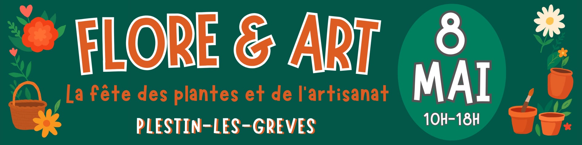 Flore & Art : La fête des plantes et de l’artisanat