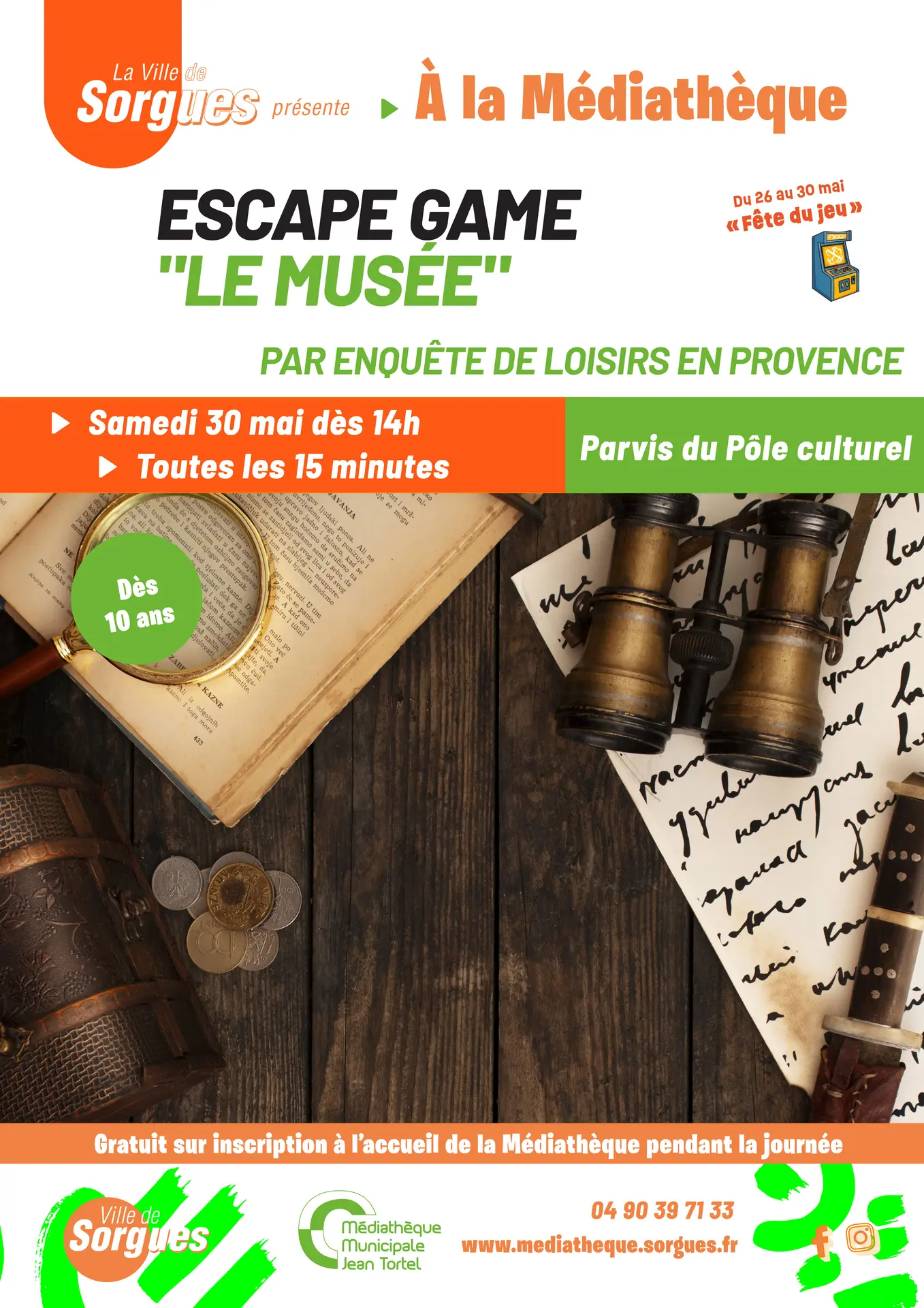 Atelier - Escape game "Le musée"