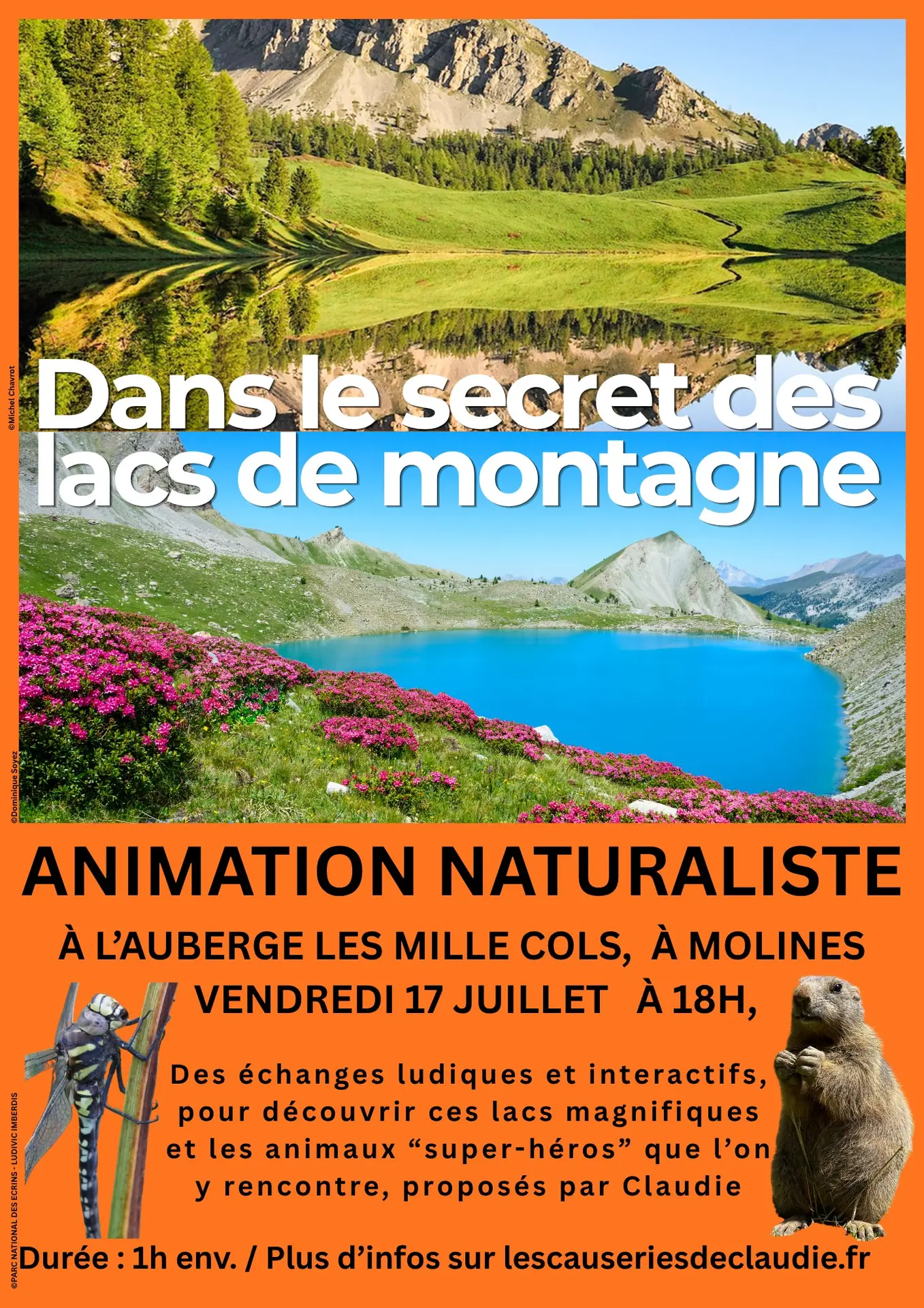 "Dans le secret des lacs de montagne" par Claudie Verner