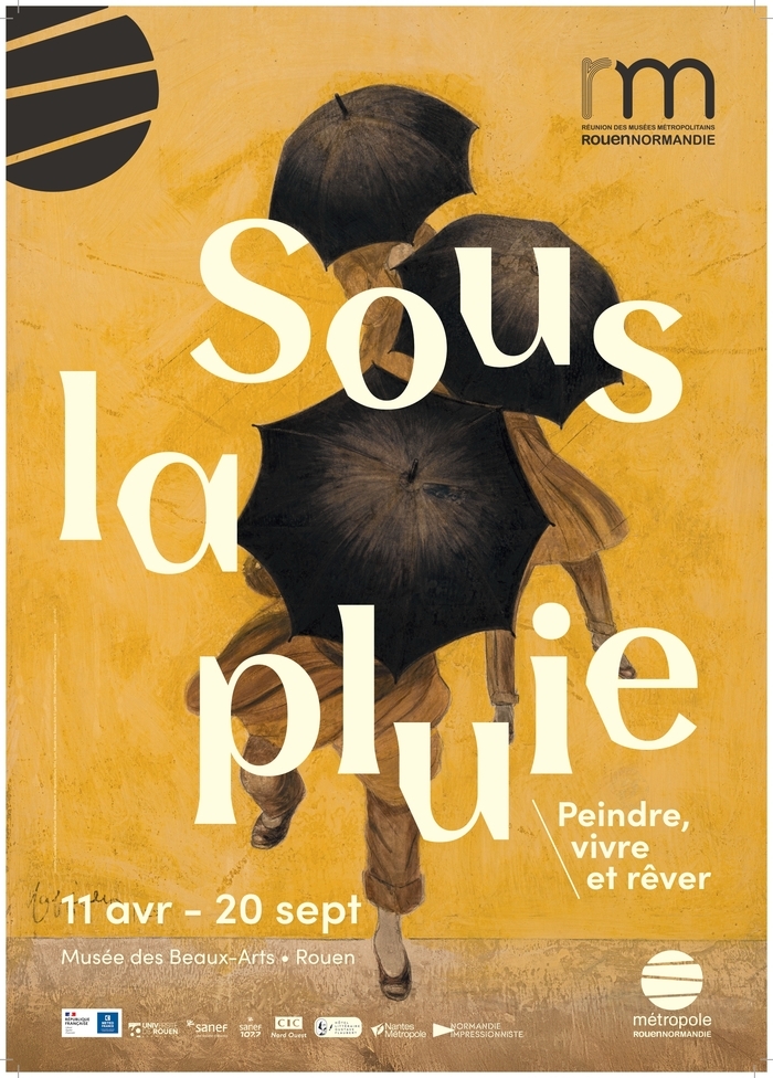 Exposition : sous la pluie, peindre, vivre et rêver