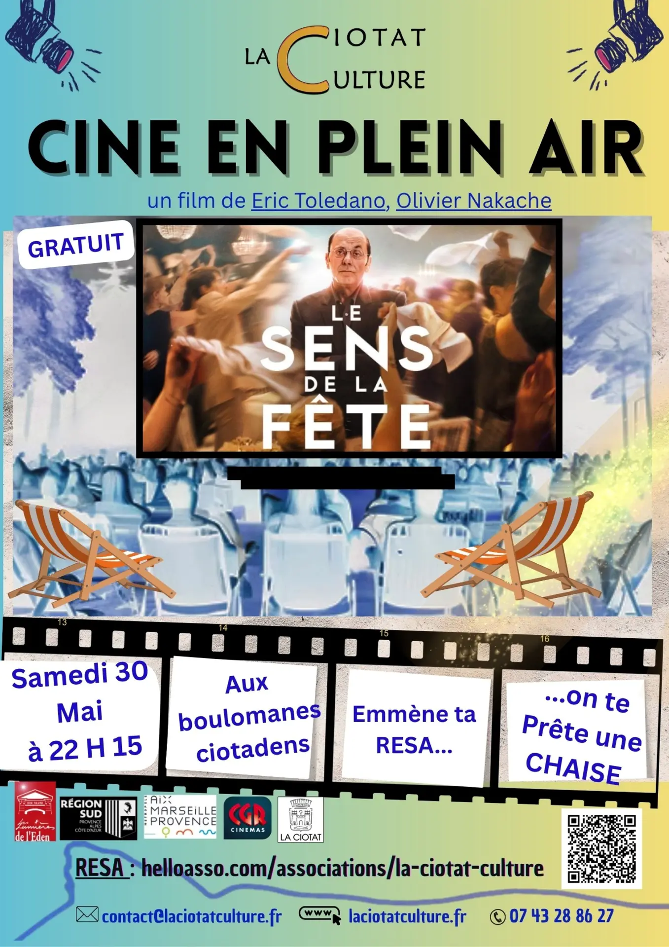 Cinéma Plein Air - Le Sens de la Fête