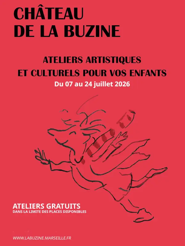 Ateliers jeune public à La Buzine