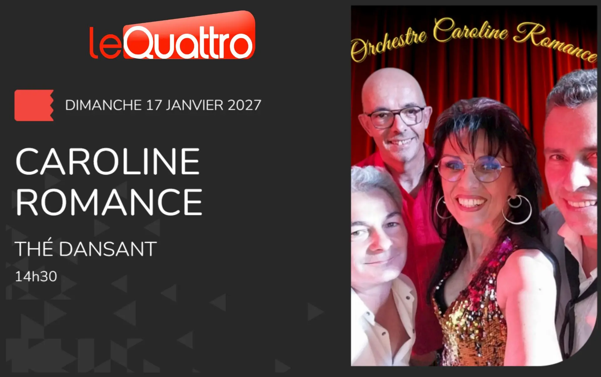 Thé Dansant avec Caroline Romance
