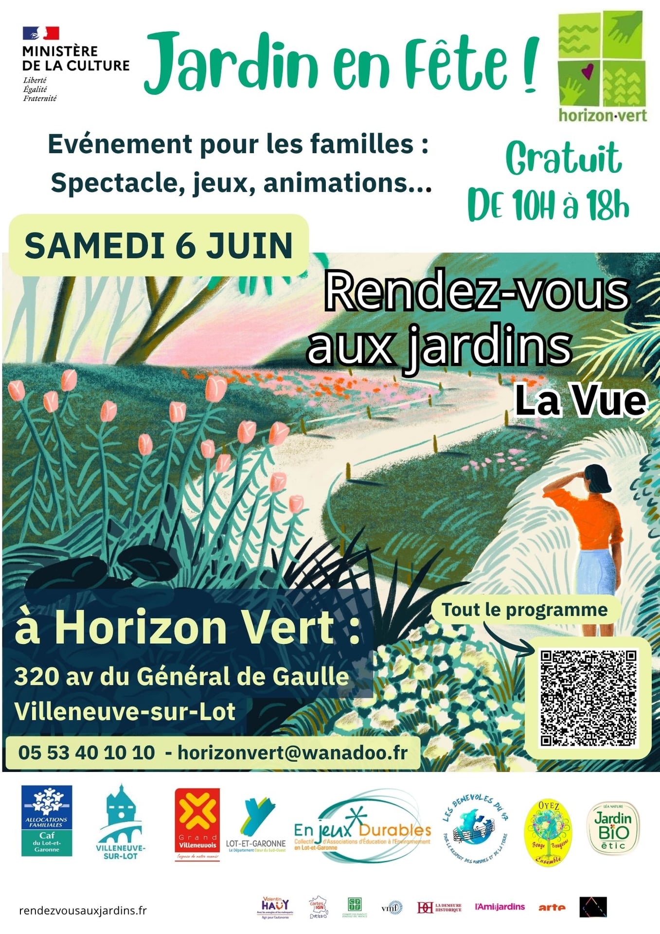 Jardin en fête !