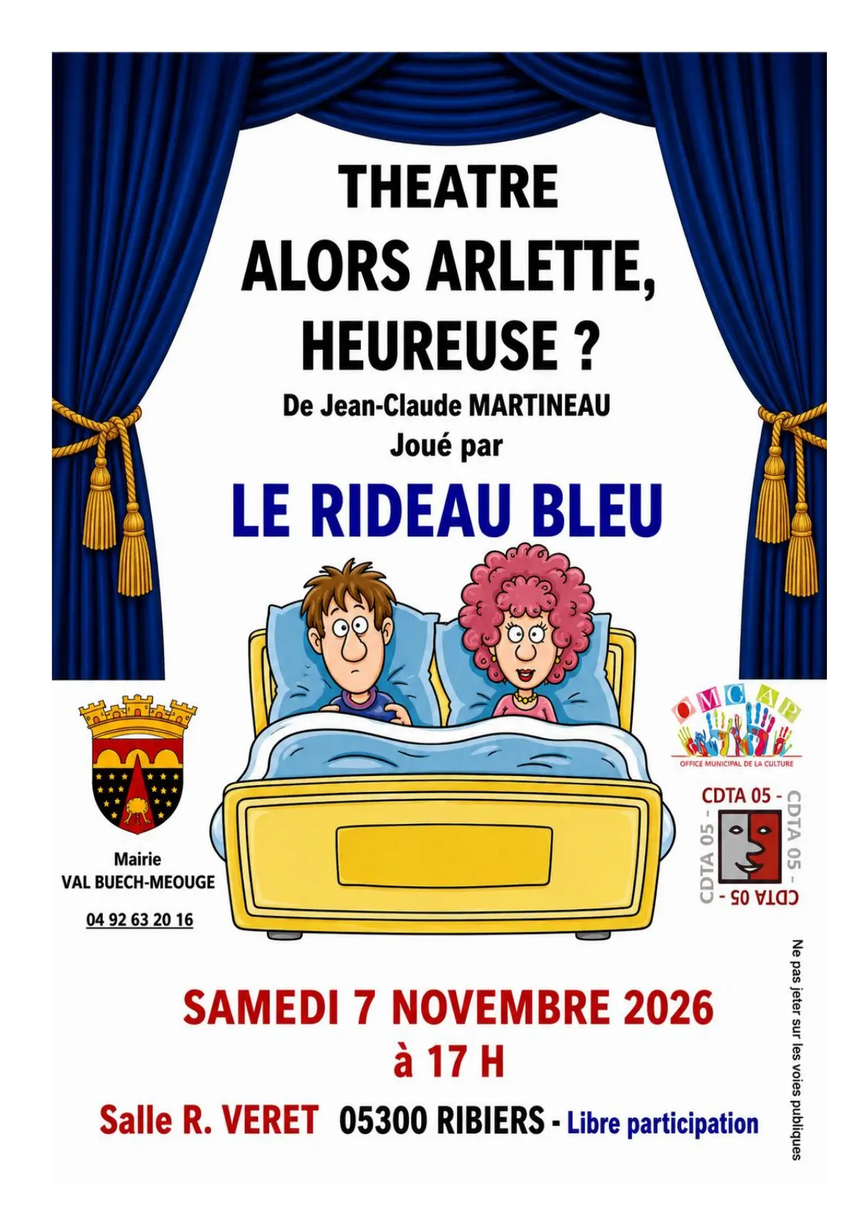 Théâtre : "Alors Arlette, heureuse ?"