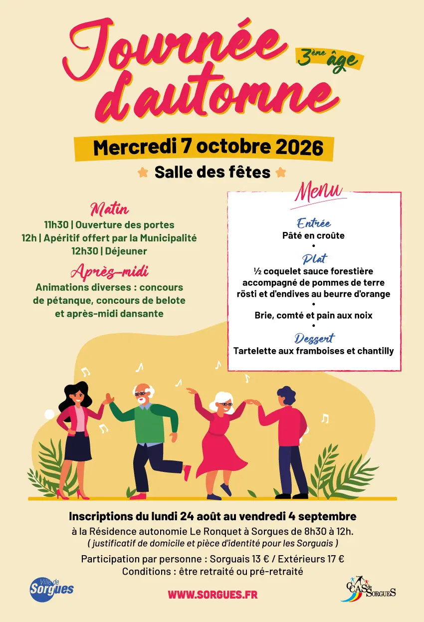 Journée d’automne des seniors