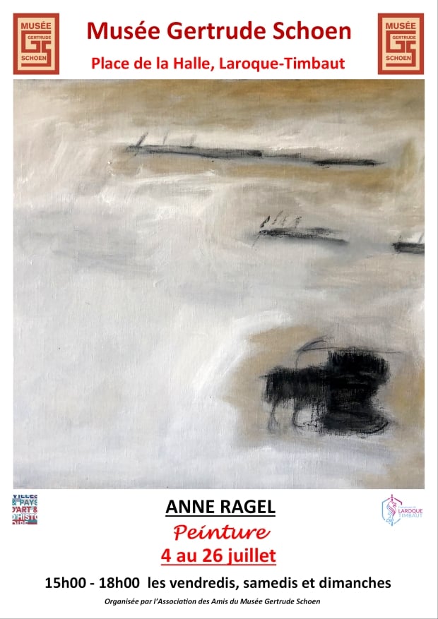 Exposition de peintures d'Anne Ragel au Musée Gertrude Schoen