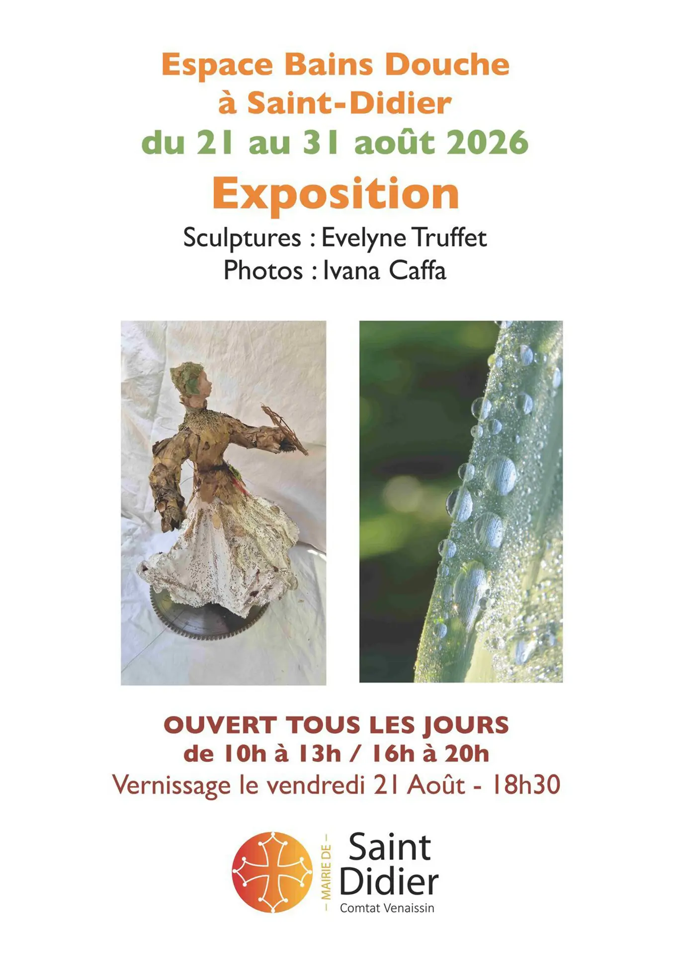 Exposition : sculptures et photos