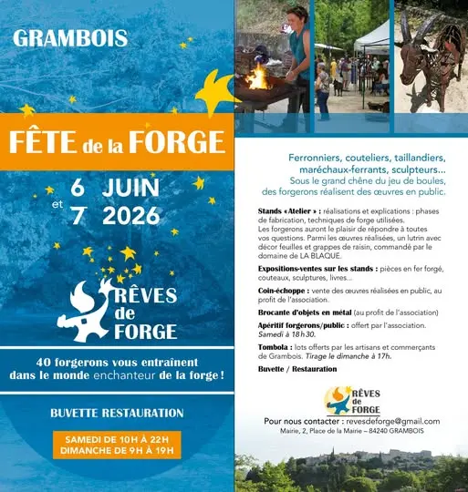 Fête de la Forge à Grambois
