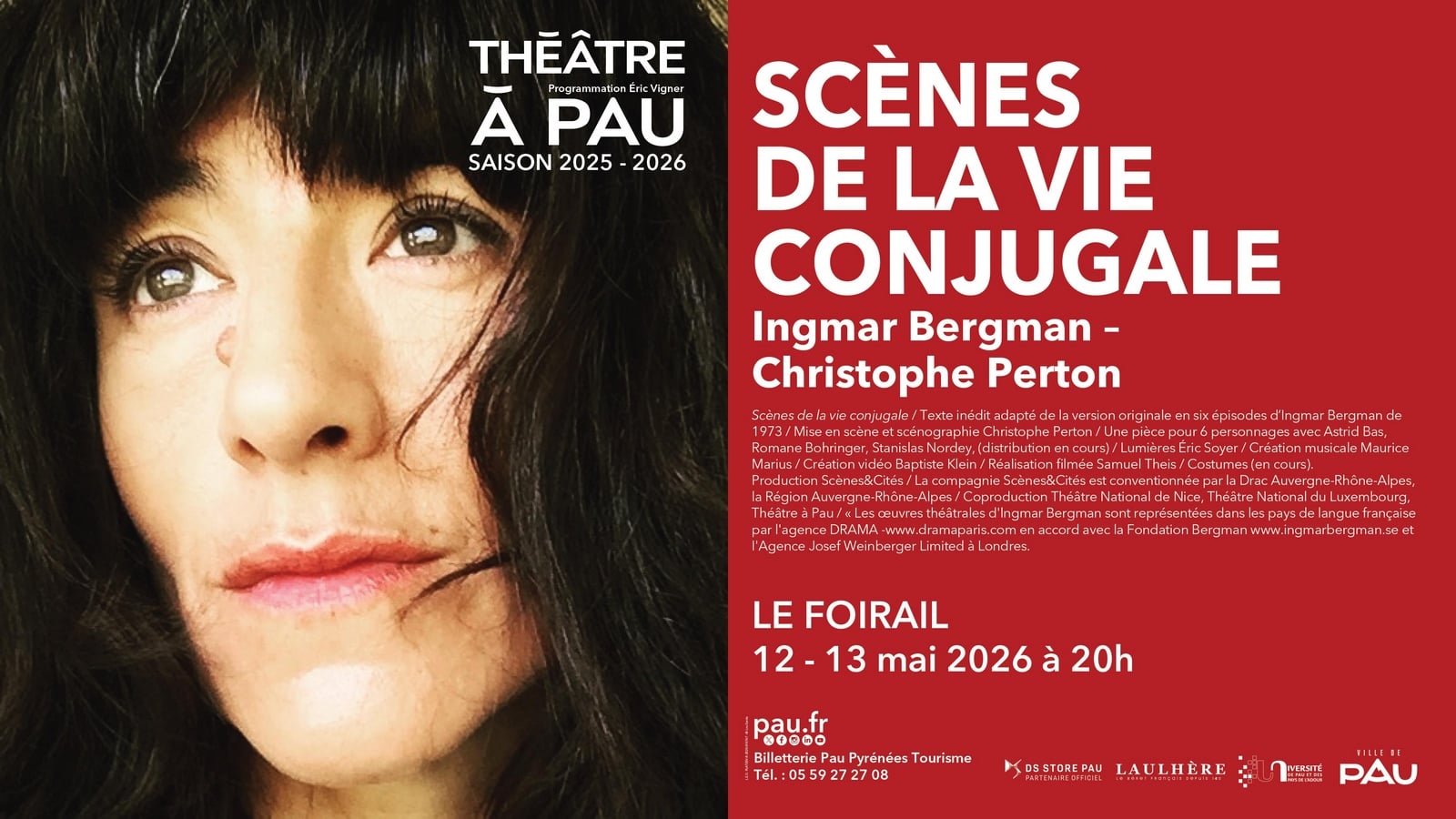 Théâtre à Pau - Scènes de la vie conjugale