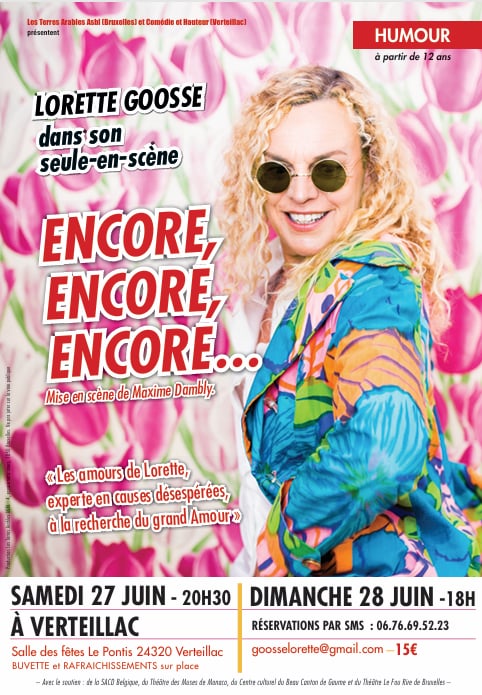 Spectacle d'humour "Encore, encore, encore..."