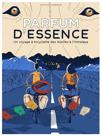 Cinéma Plein air : "Parfum d'essence un voyage à bicyclette des alpilles à l'himalaya "