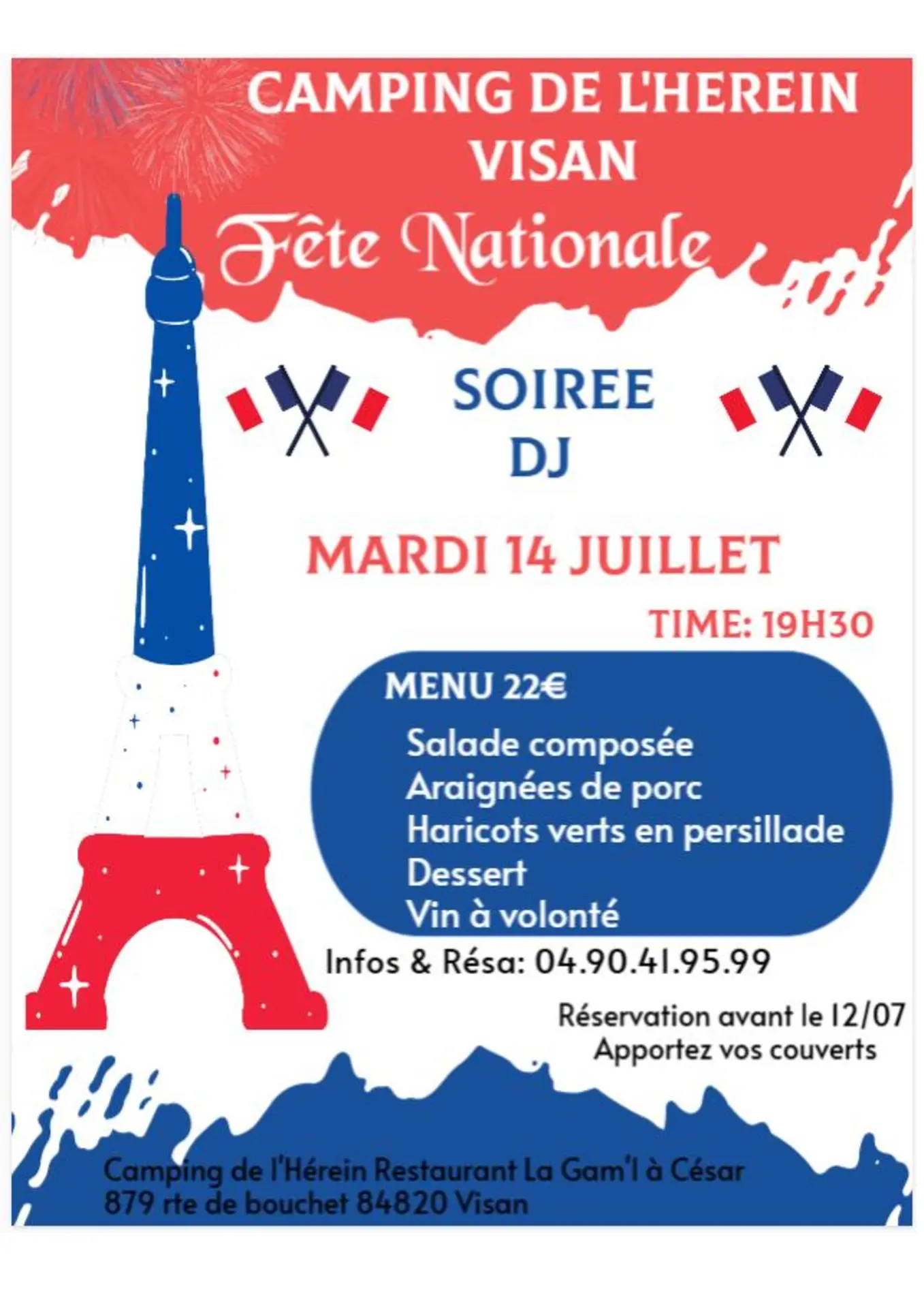 Fête Nationale et soirée DJ