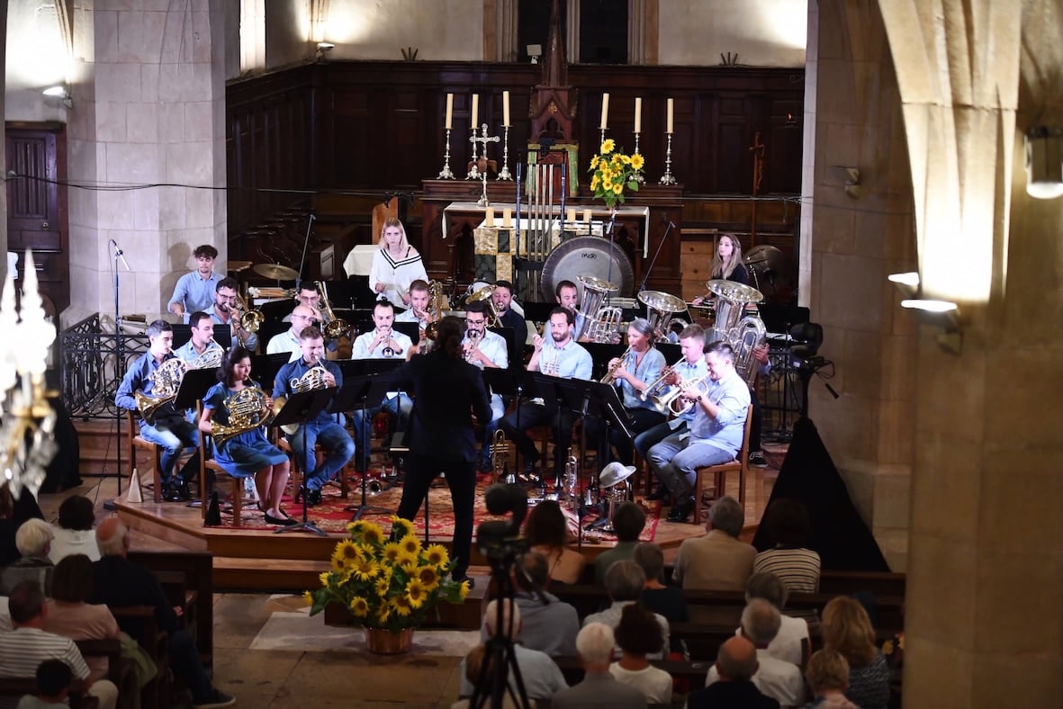 Festival de Bach à Bacchus - Concert du Kaléid Brass pour le centenaire de l’arrivée de l'orgue Mutin Cavaillé-Coll à l'église de Meursault