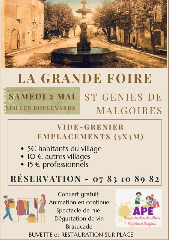 Vide grenier - foire