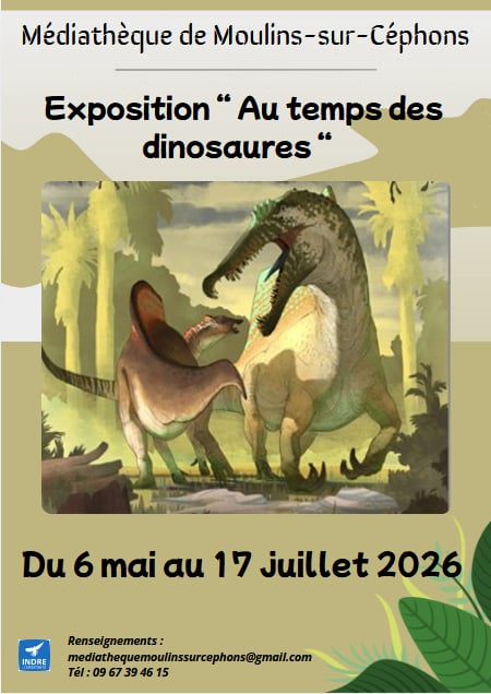 Exposition "Au temps des dinosaures"