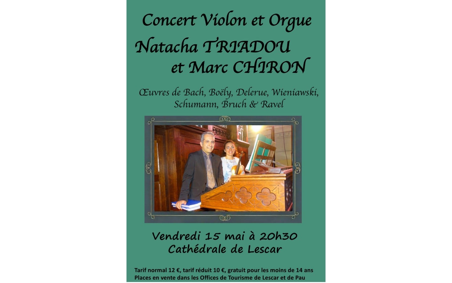 Concert Orgue et Violon