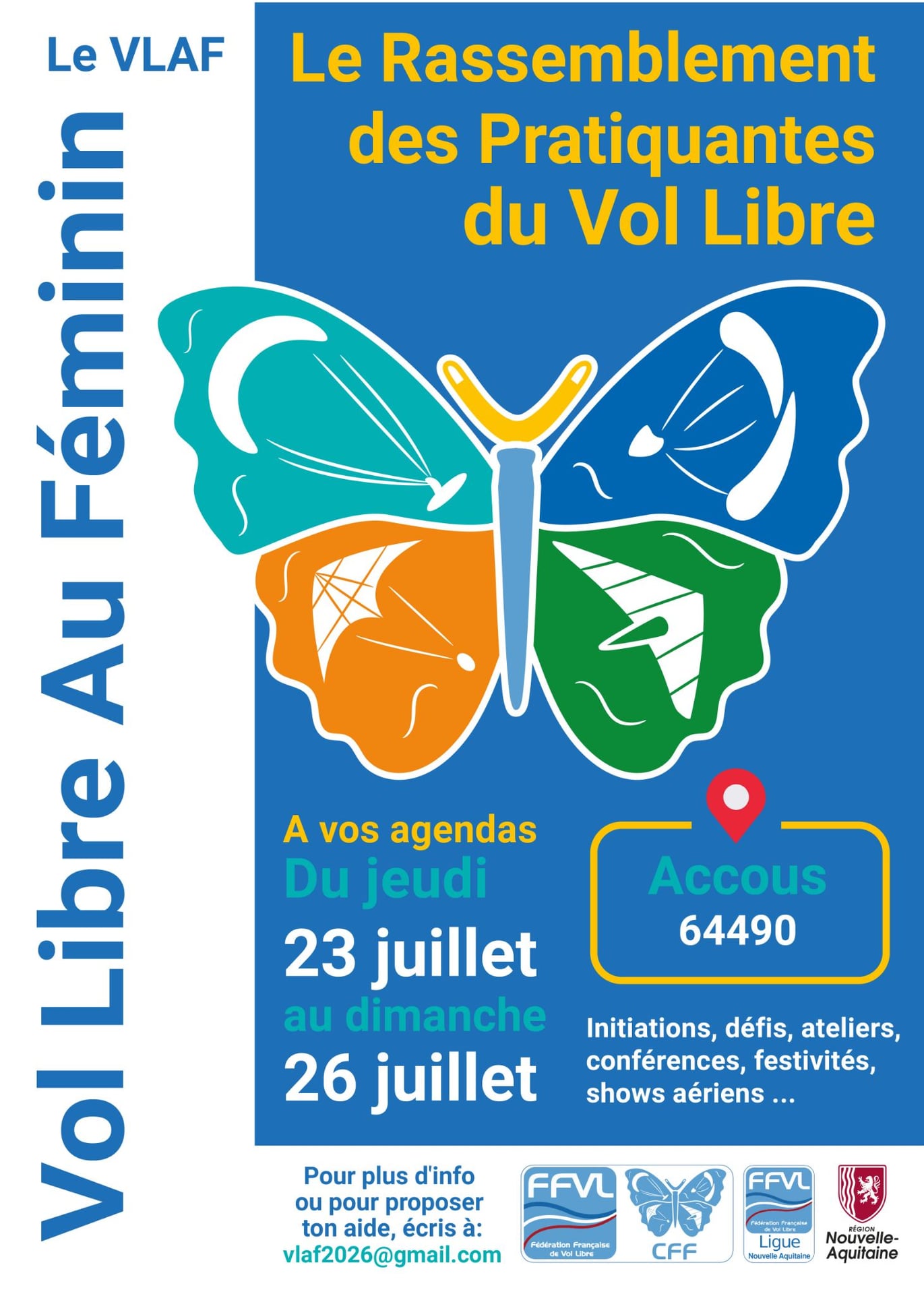 Vol libre au féminin