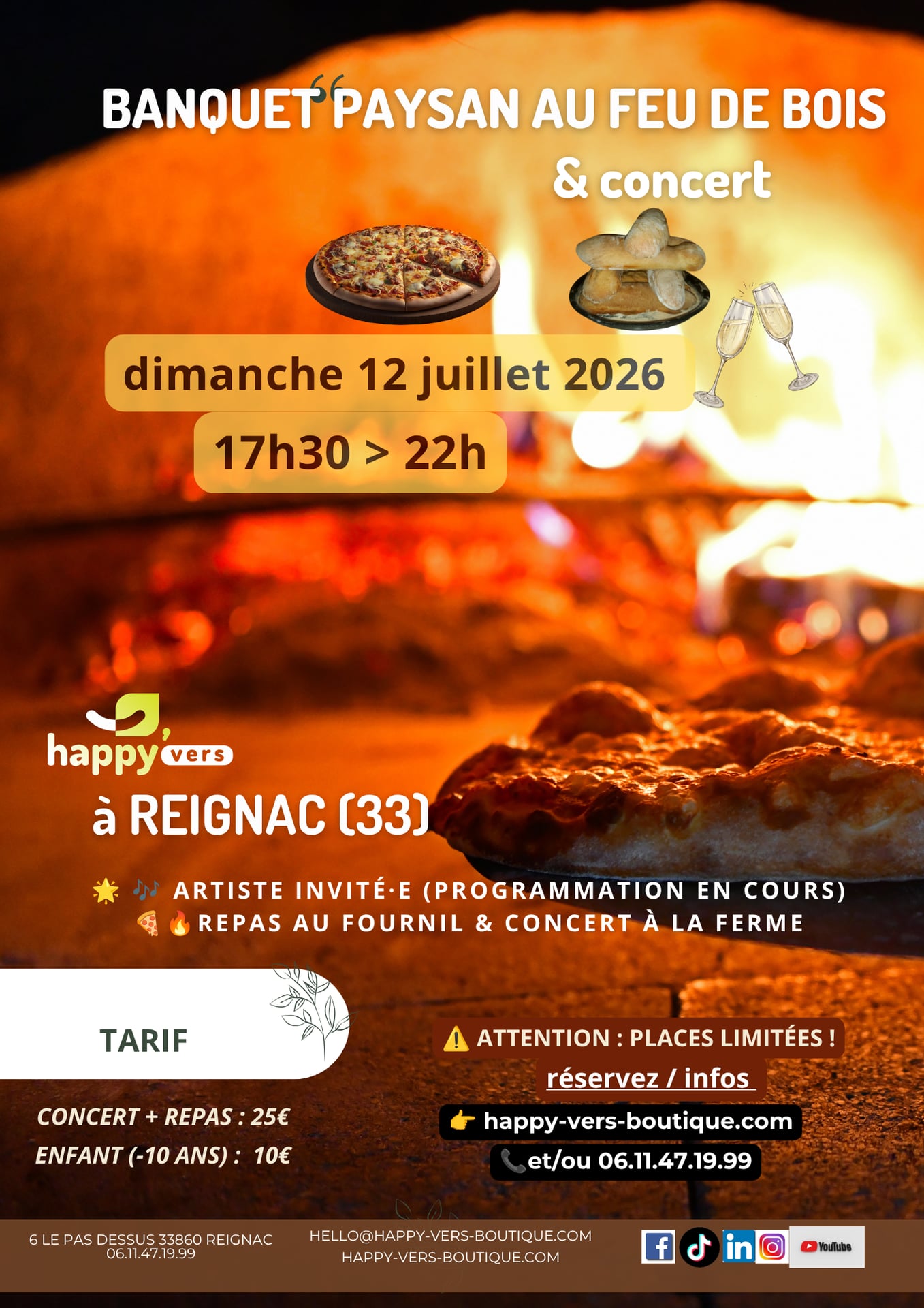 Banquet au Fournil