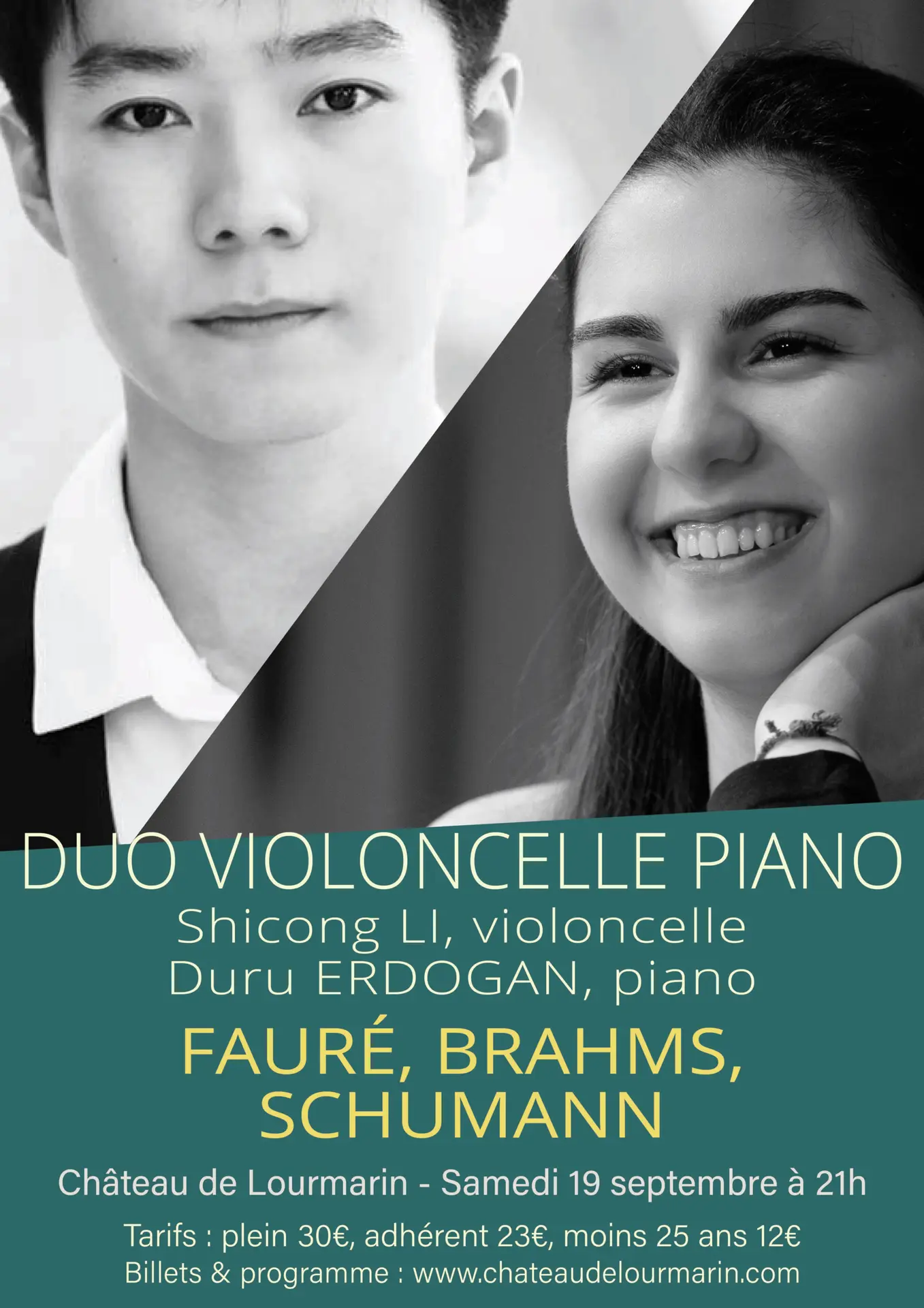 Duo violoncelle piano - Shicong Li & Duru Erdoğan