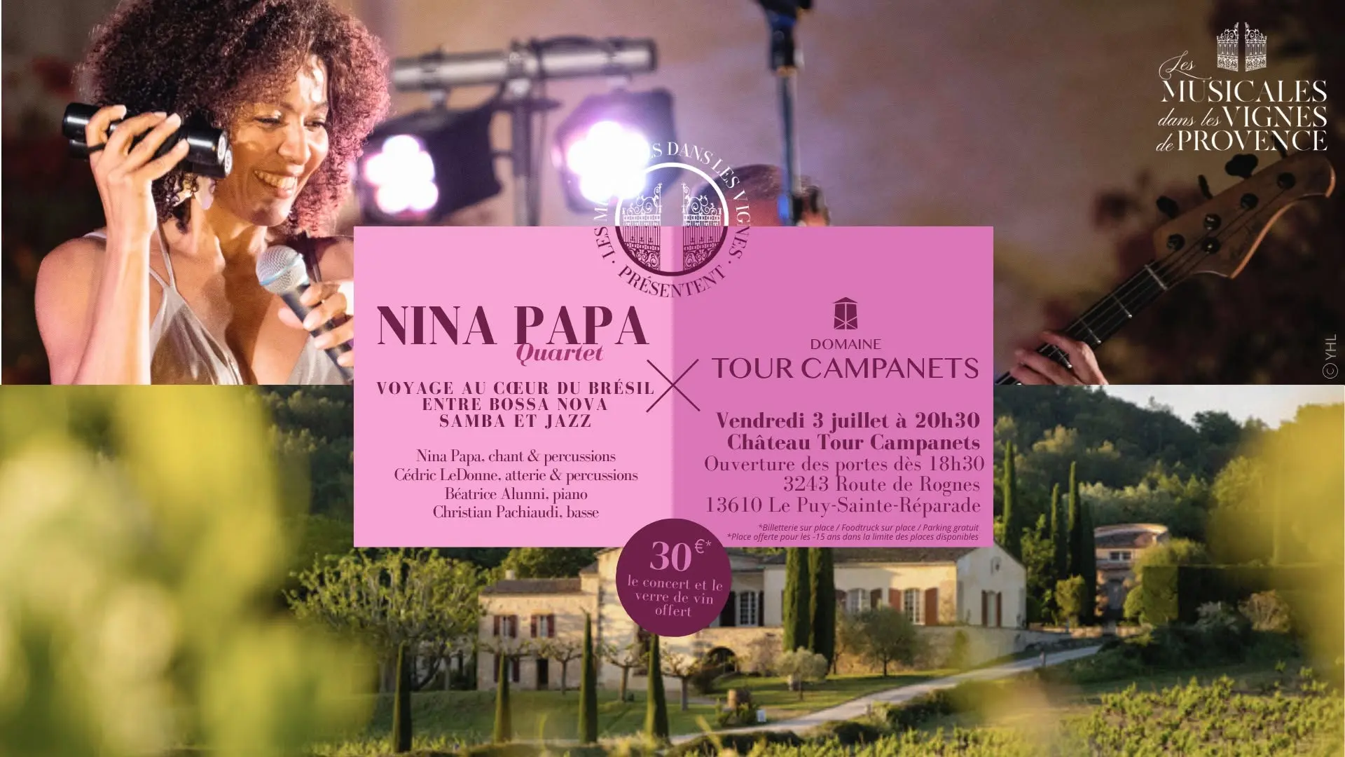 Les Musicales dans les Vignes - Nina Papa