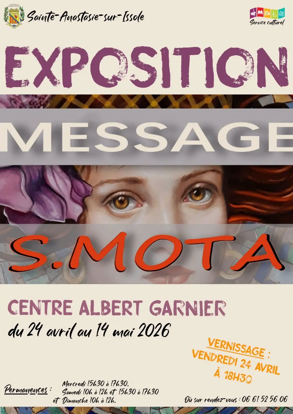 Exposition Sylvia Mota - Peintures