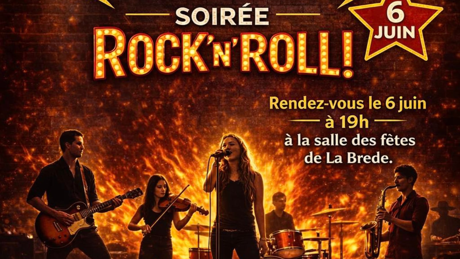 Soirée ROCK'N ROLL !