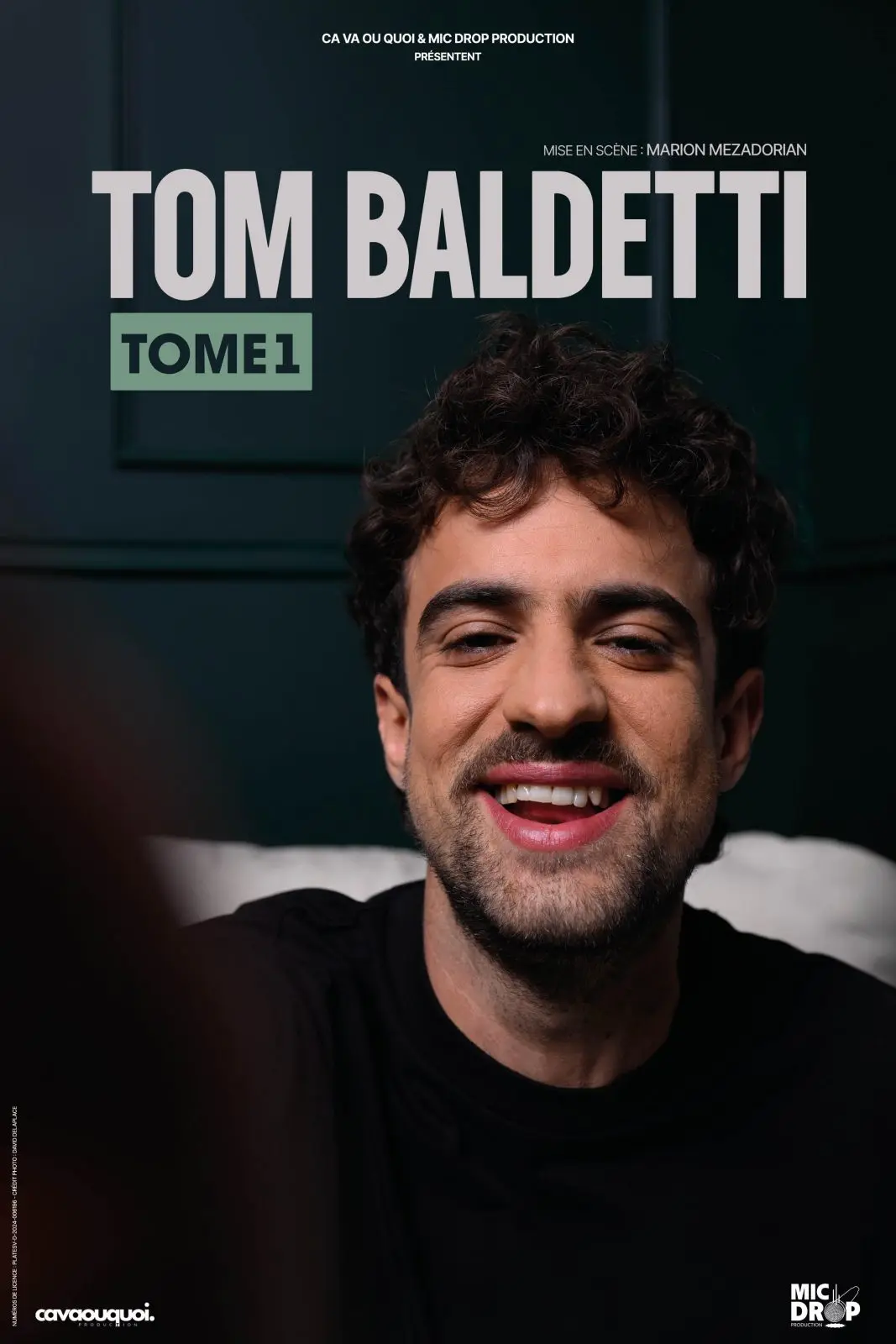 Spectacle : Tom Baldetti "Tome 1"