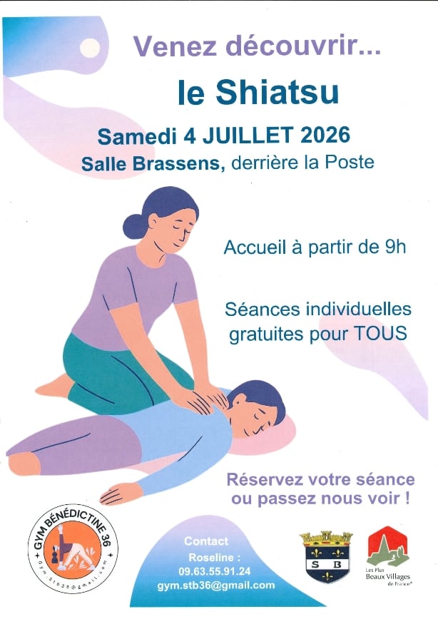 Venez découvrir le Shiatsu