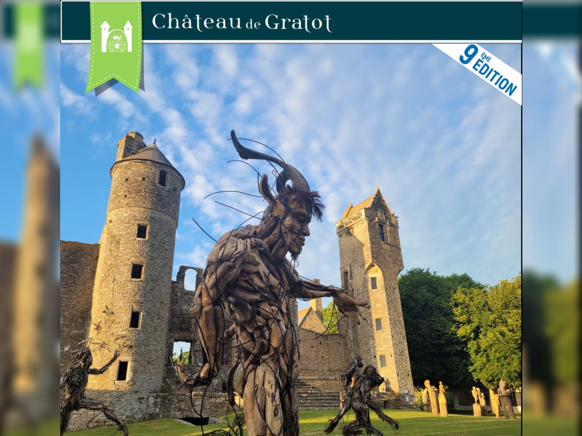 À propos de sculpture au château de Gratot