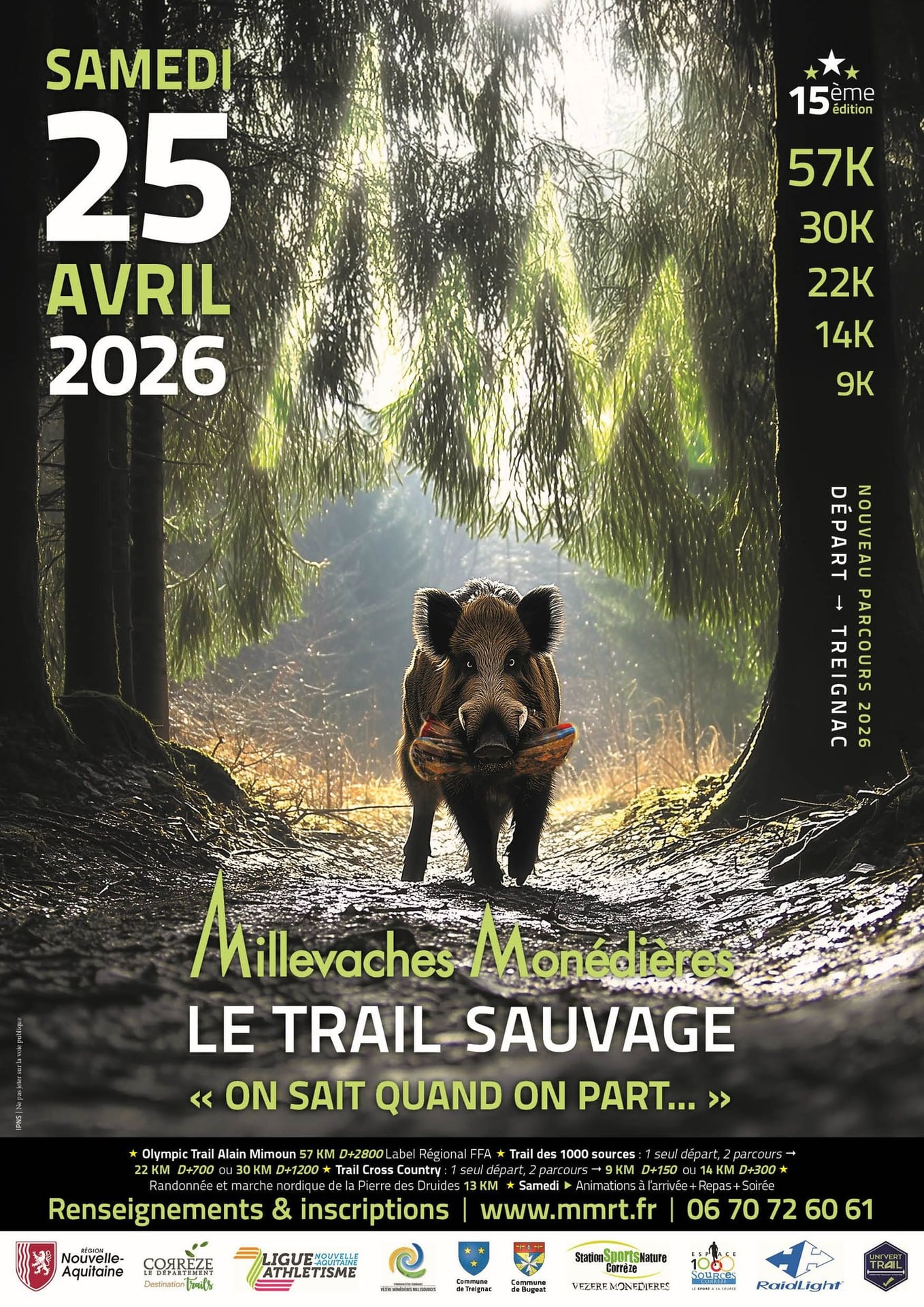 Trail Millevaches Monédières
