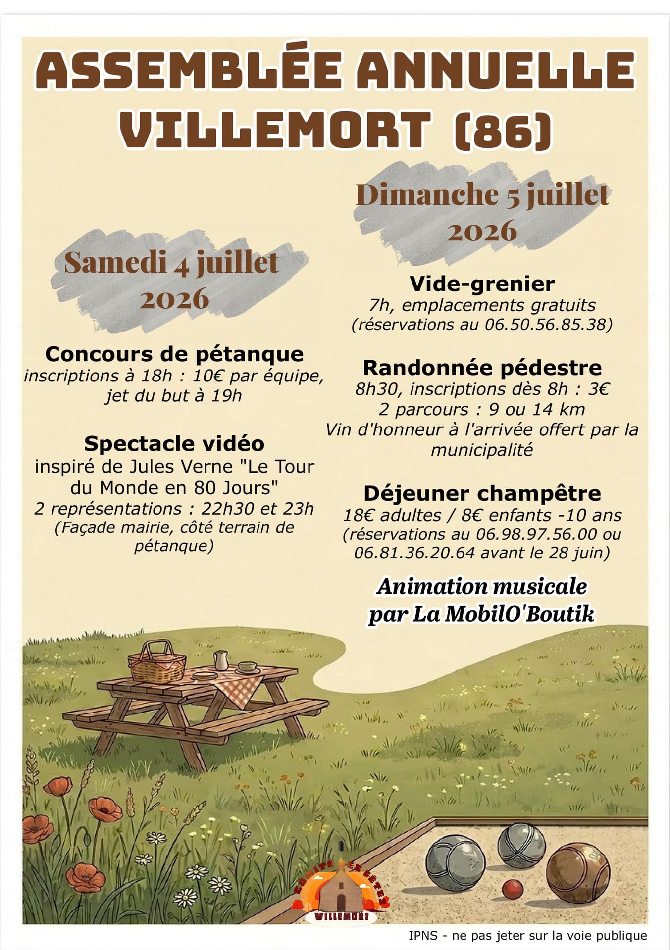 ASSEMBLEE annuelle de VILLEMORT