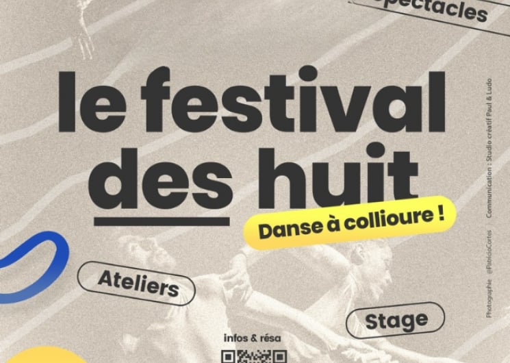 LE FESTIVAL DES HUIT 2026 / DANSE À COLLIOURE – STAGES, SPECTACLES ET PERFORMANCES