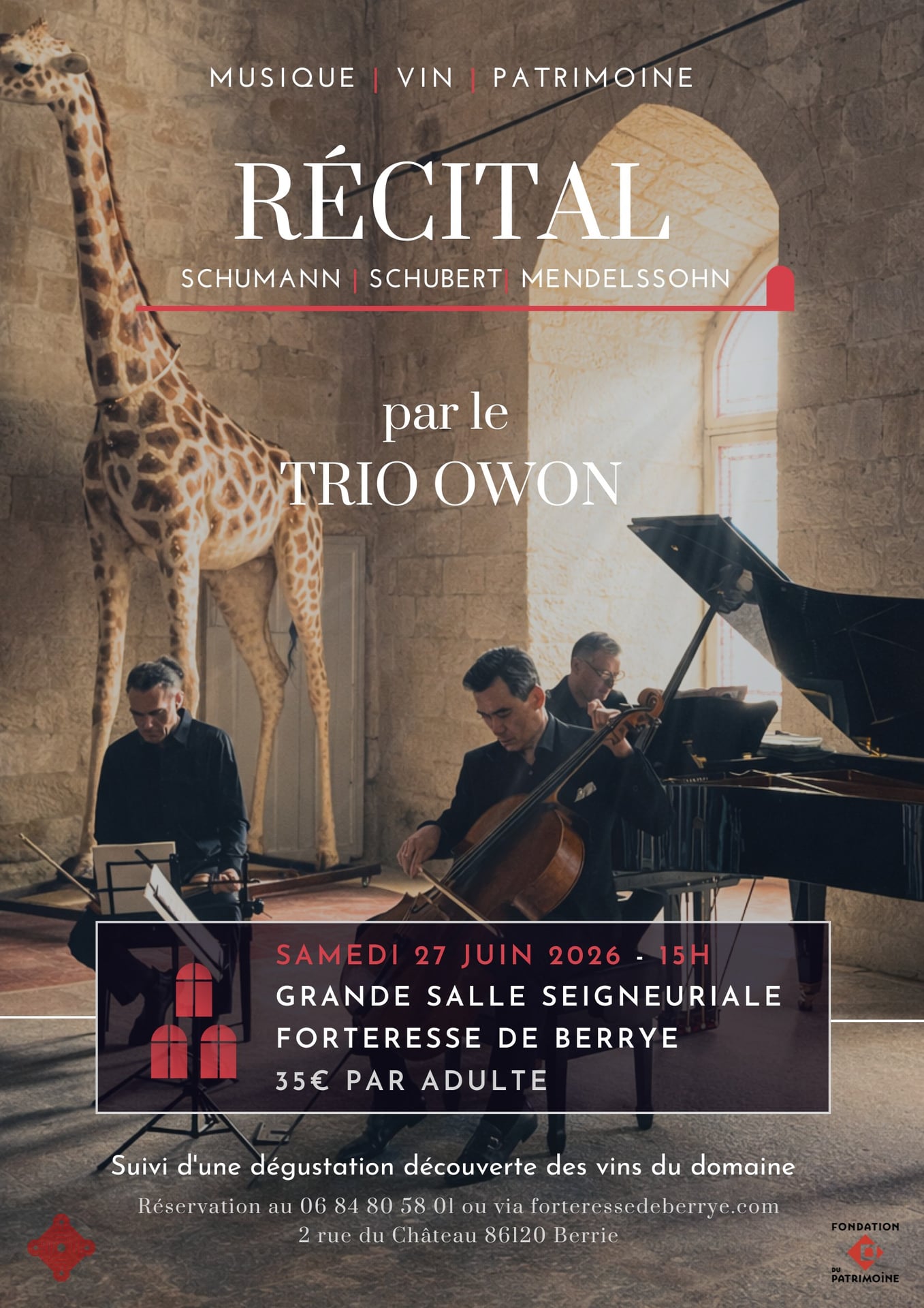 Concert Prestige à la Forteresse de Berrye