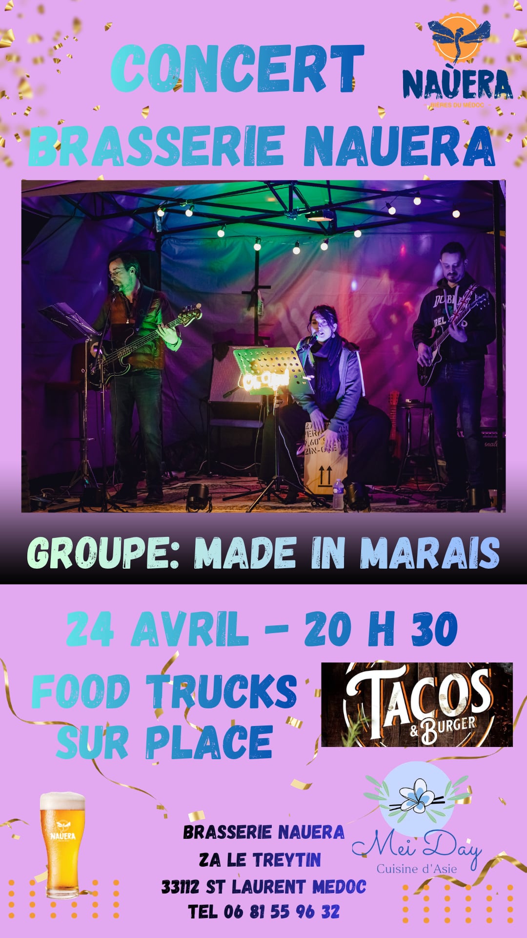 Concert groupe Made in Marais