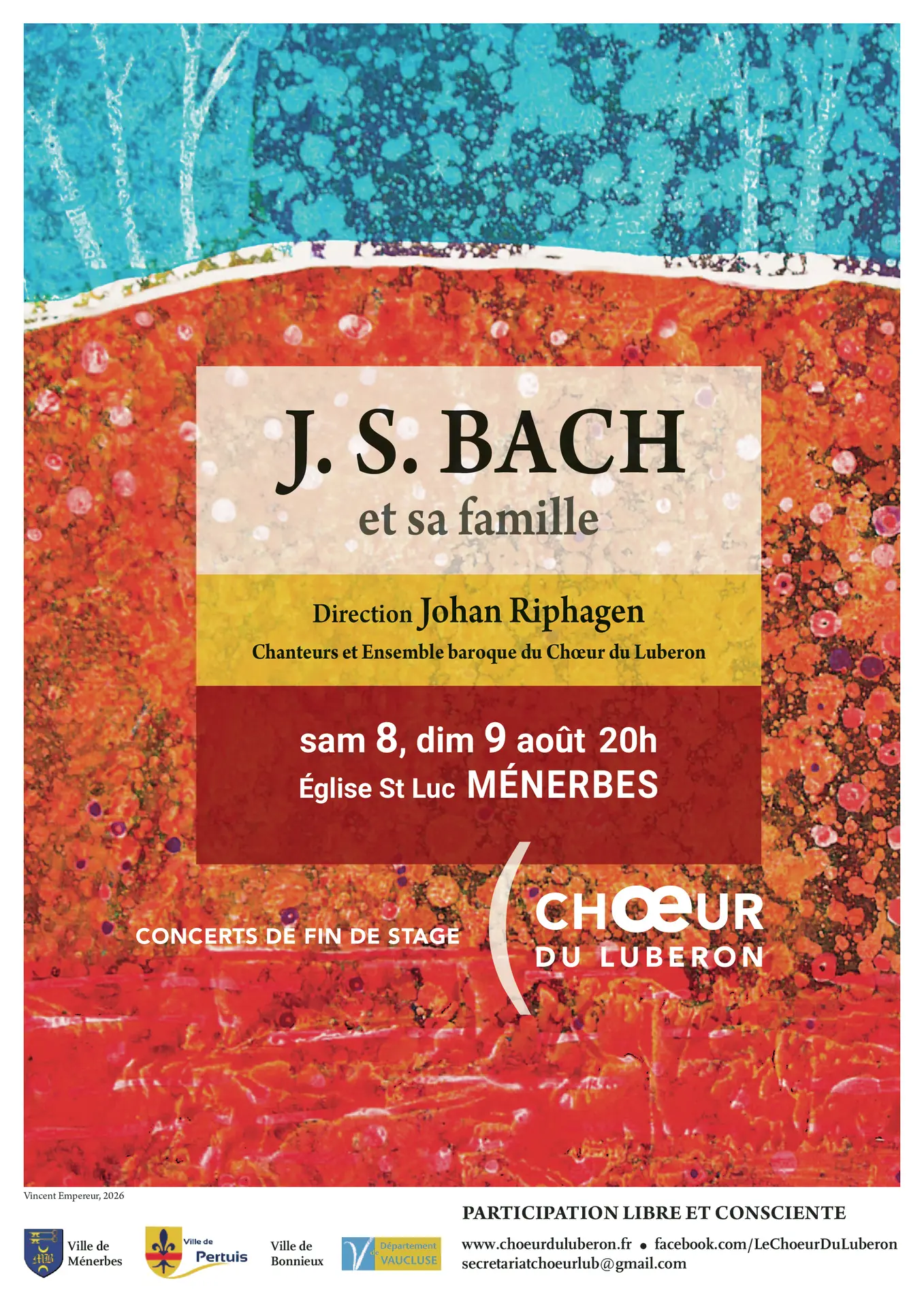 Concerts LA FAMILLE BACH - Ménerbes