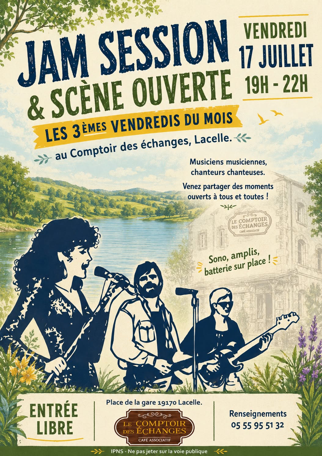 Le Comptoir des Echanges : Jam session & scène ouverte