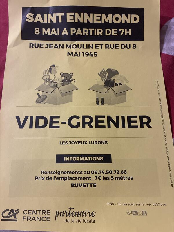 Vide-grenier des joyeux lurons