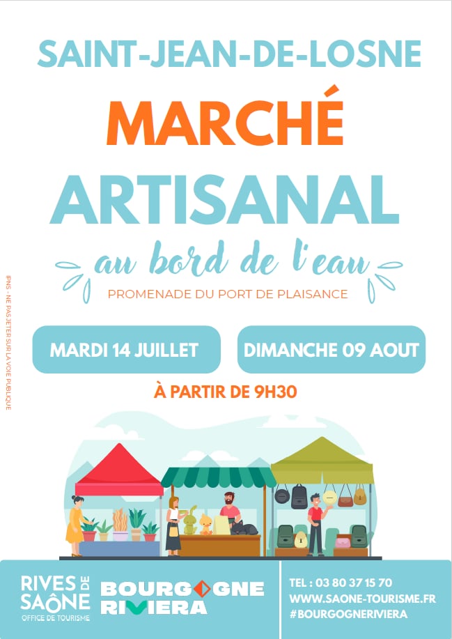 Marché artisanal "Au bord de l'eau"