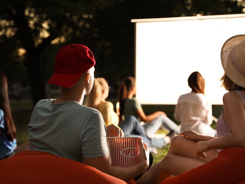 Cinéma en plein air