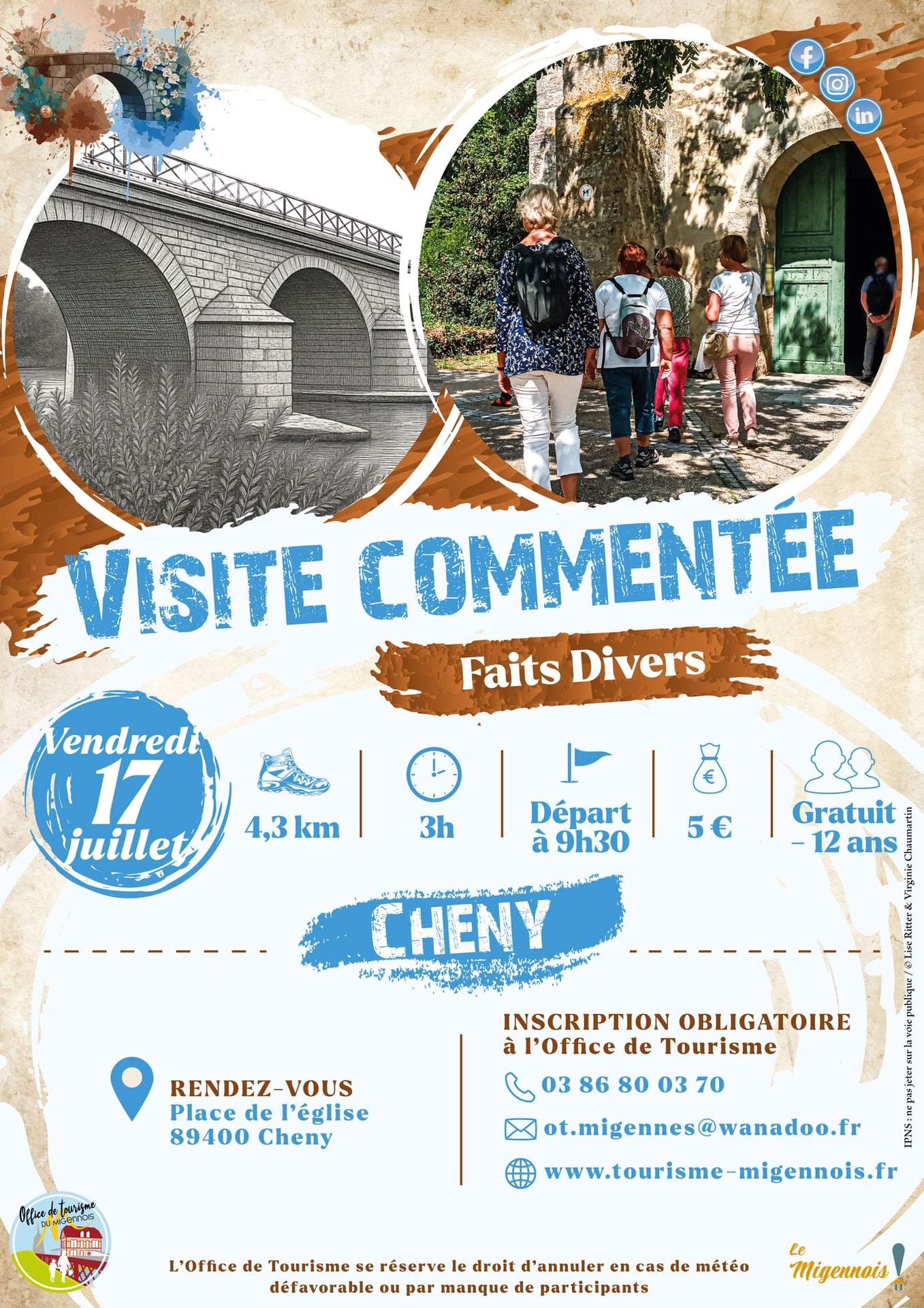 Visite commentée - Faits divers