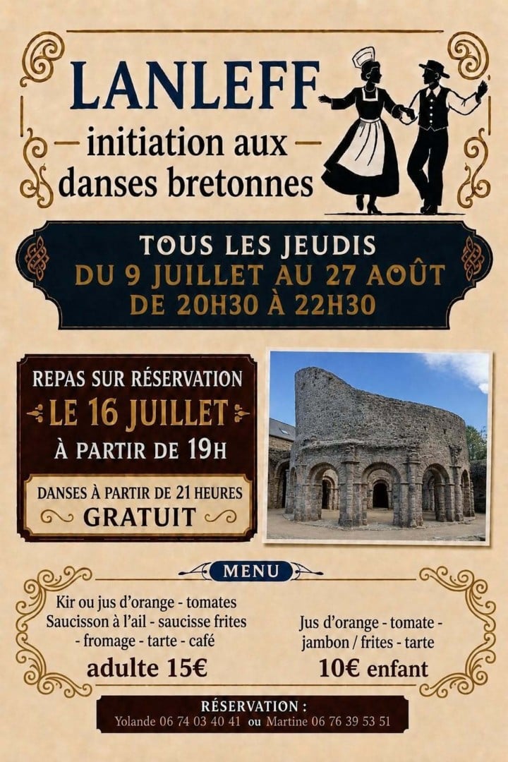 Initiation aux danses bretonnes
