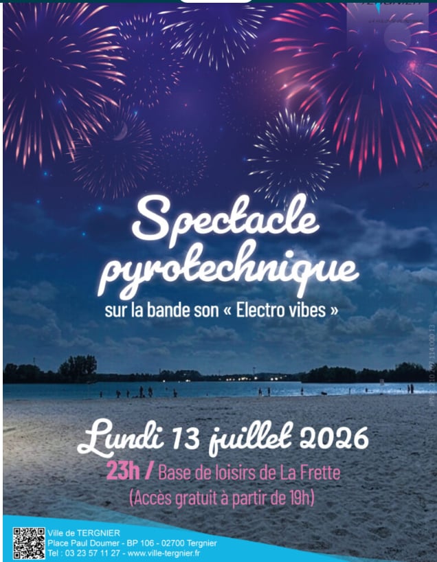 Spectacle pyrotechnique de la Frette